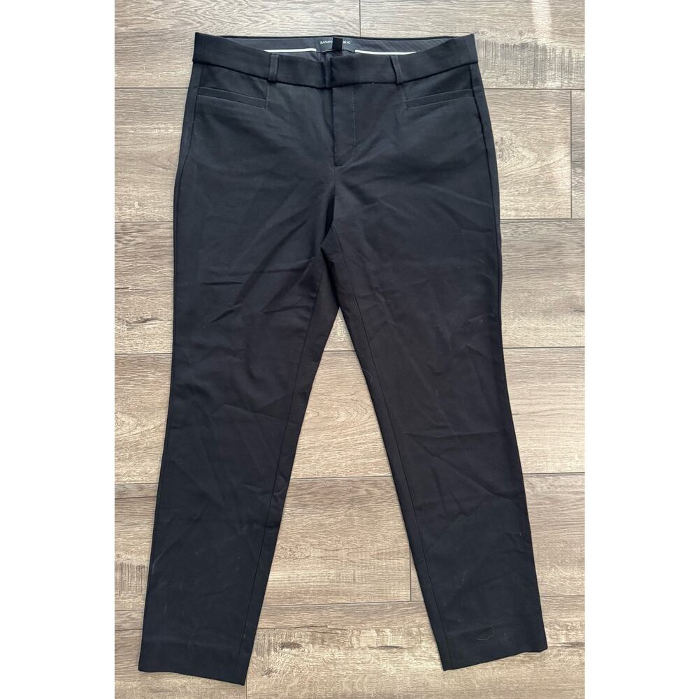 Banana Republic Sloan Black Trousers Size 6